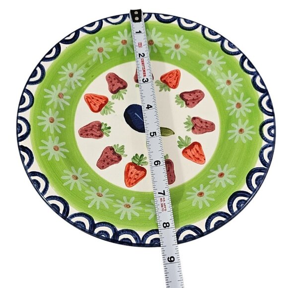 Pfaltzgraff Sommersby Strawberry 8.5”Stoneware Salad Luncheon Plates Set of 4 - Picture 12 of 16